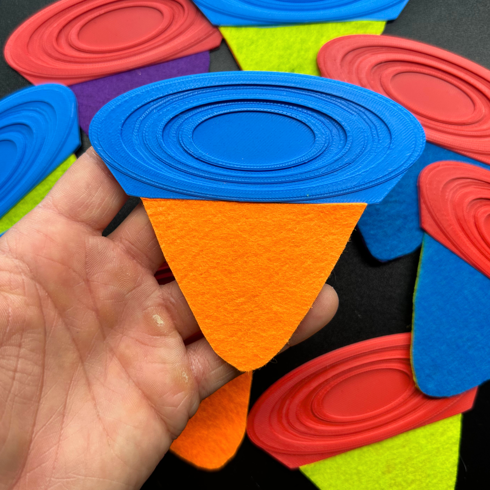 GripAssist XL Oversized Guitar Pick – STL File Download for 3D Printing (Noncommercial Use License) (Copy)