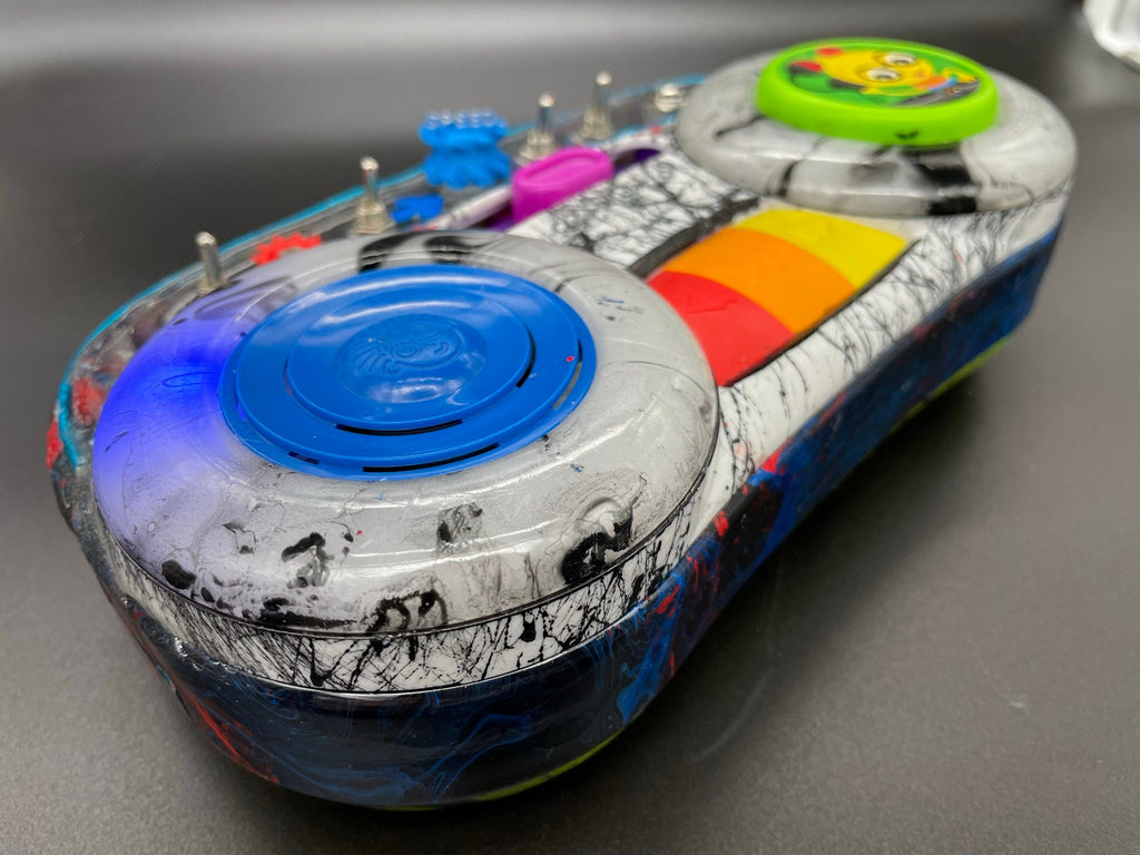 Circuit Bent Boombox: Unique Modified Musical Toy