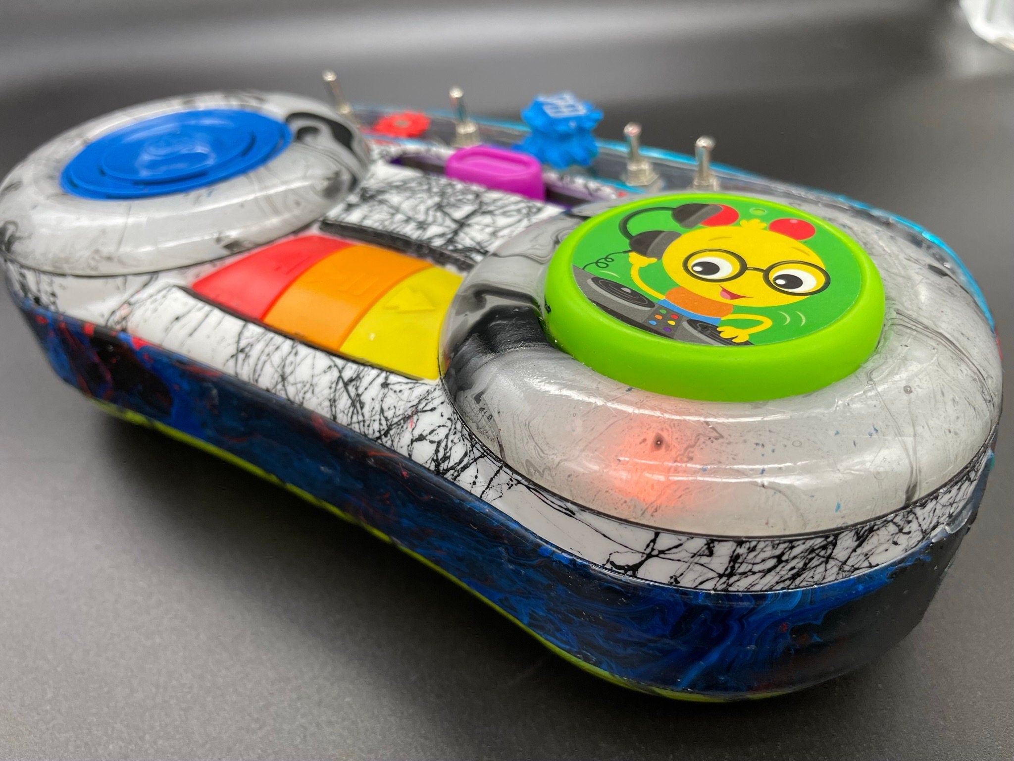 Circuit Bent Boombox: Unique Modified Musical Toy