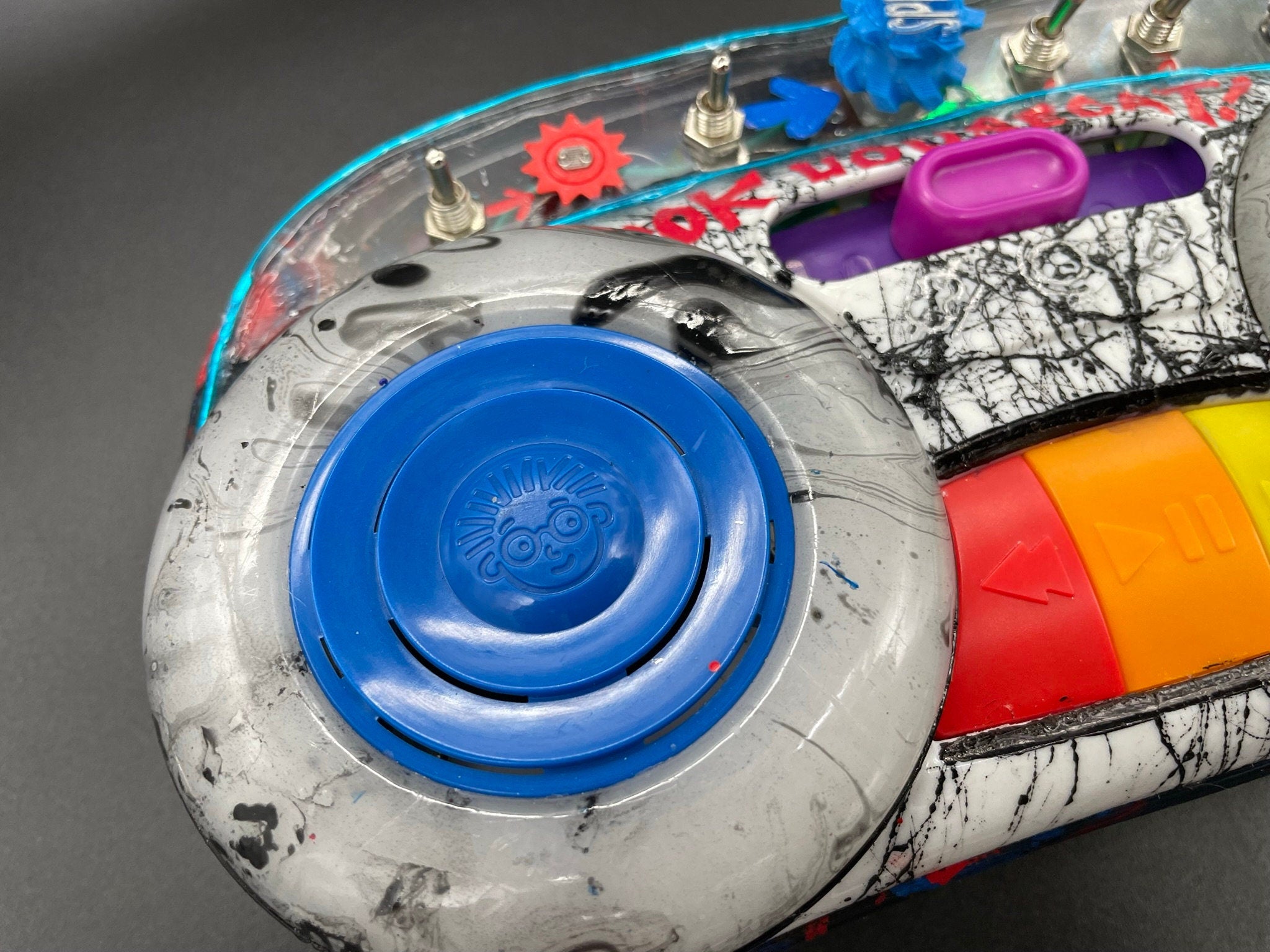 Circuit Bent Boombox: Unique Modified Musical Toy