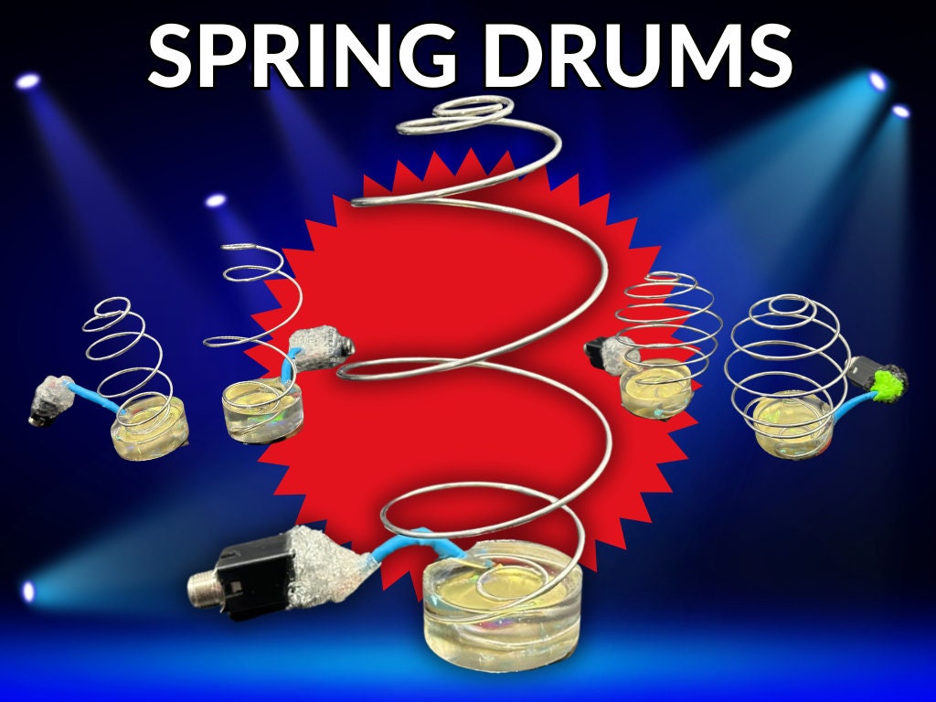 Epoxy Spring Drum: Compact Size, Huge Sound