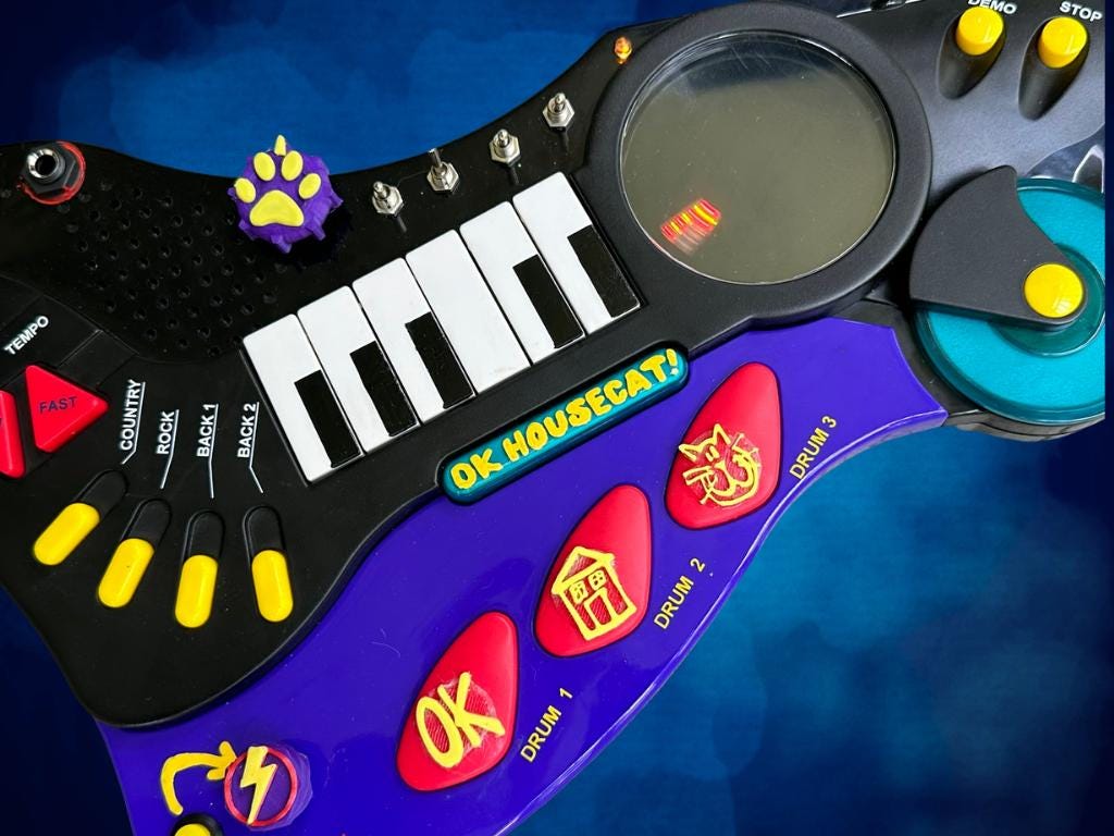 Circuit Bent Toy Guitar