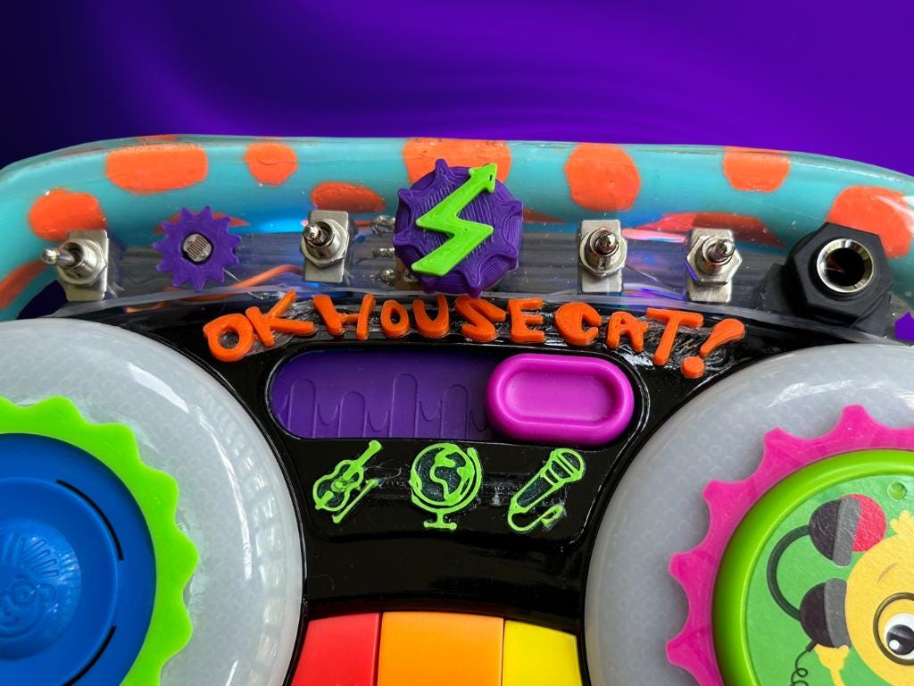 Circuit Bent Boombox (no 2 of 2)