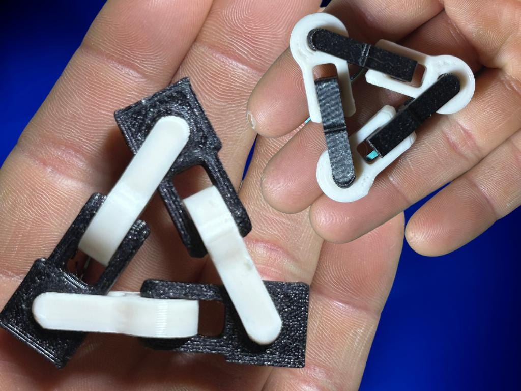 Magic Shapes Fidget Toy 3-Pack: ADHD Focus, Stress Relief