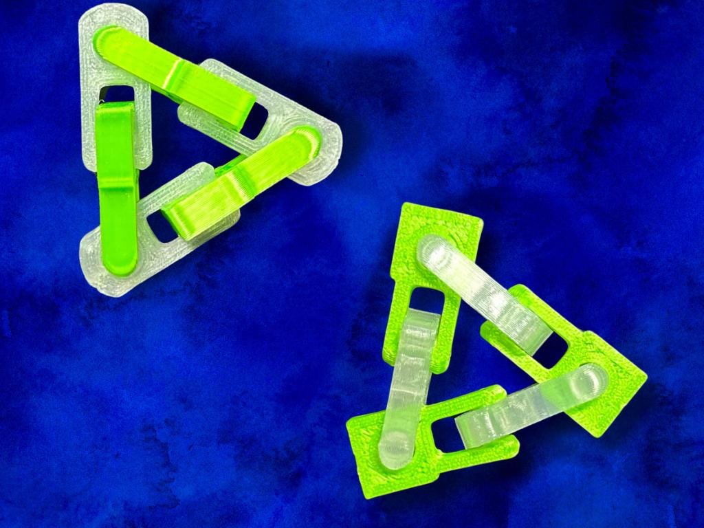 Magic Shapes Fidget Toy 3-Pack: ADHD Focus, Stress Relief