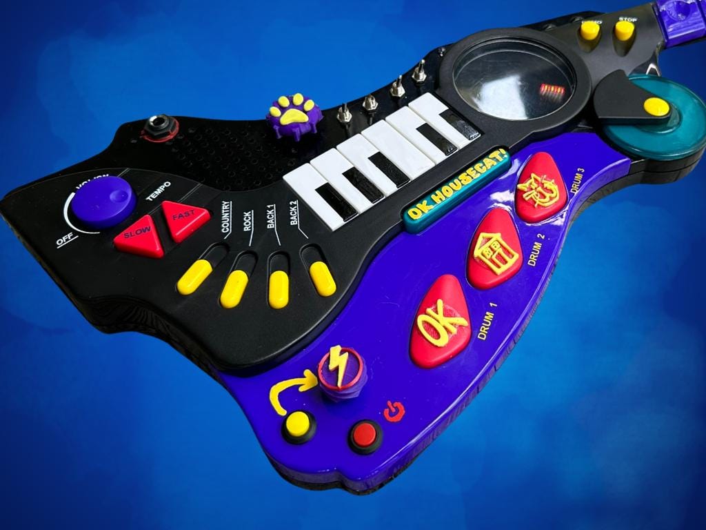 Circuit Bent Toy Guitar