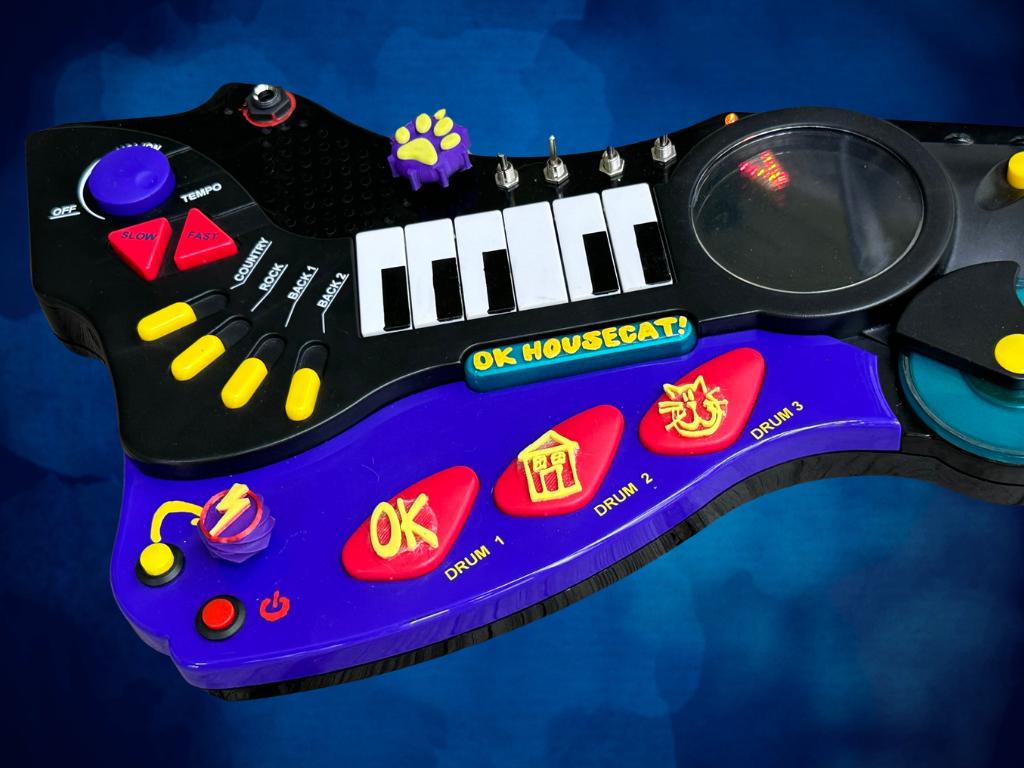 Circuit Bent Toy Guitar