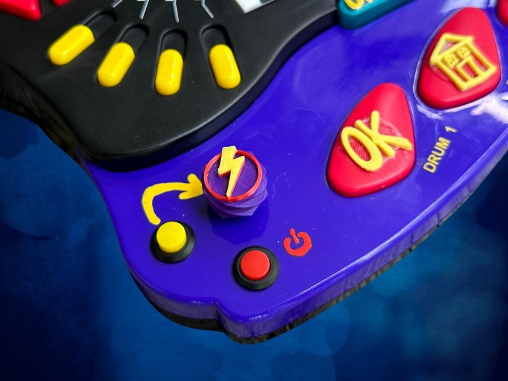 Circuit Bent Toy Guitar