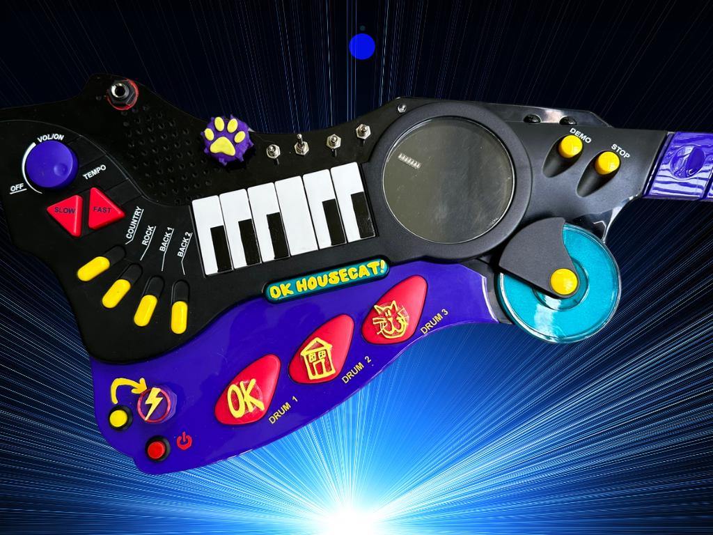 Circuit Bent Toy Guitar