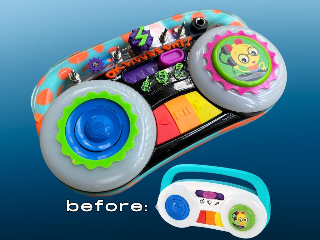 Circuit Bent Boombox (no 2 of 2)