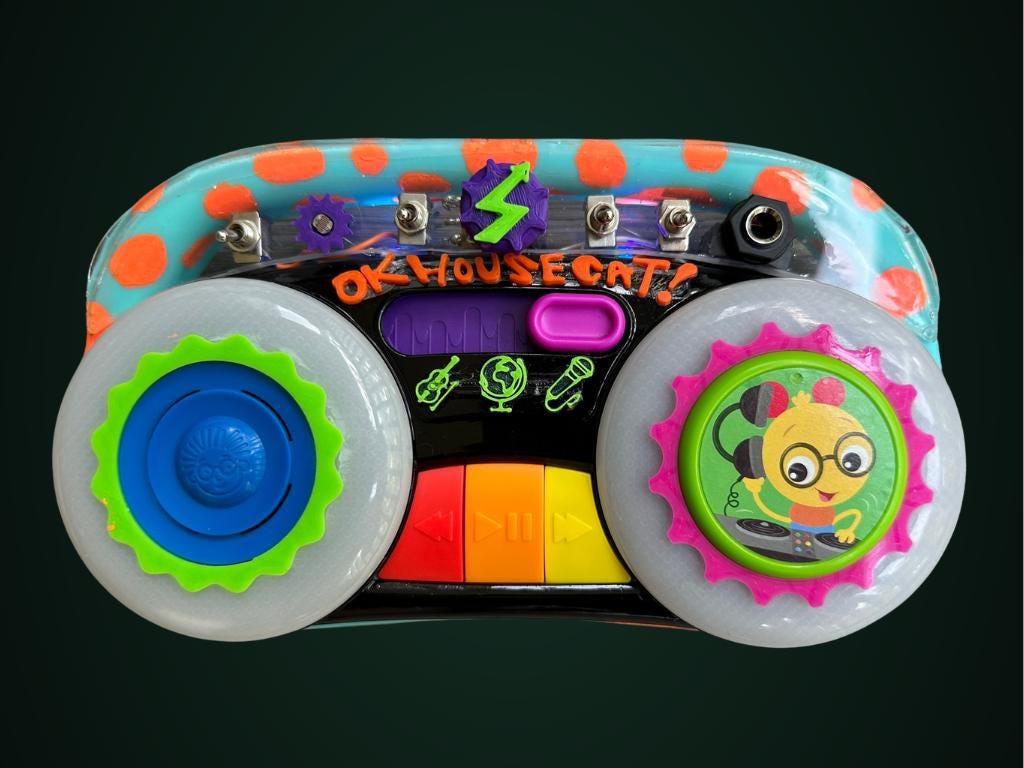 Circuit Bent Boombox (no 2 of 2)