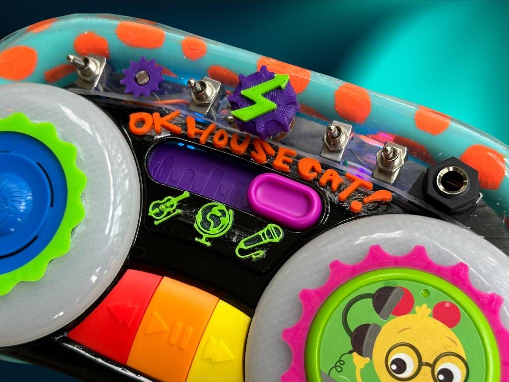 Circuit Bent Boombox (no 2 of 2)