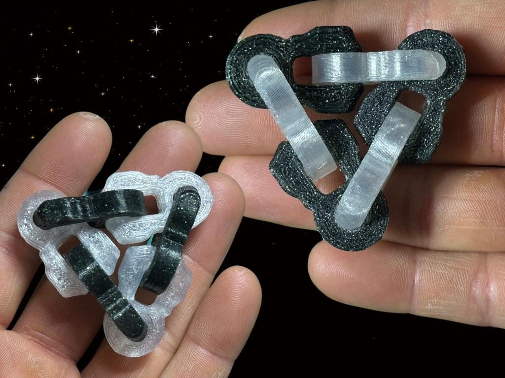 Magic Shapes Fidget Toy 3-Pack: ADHD Focus, Stress Relief