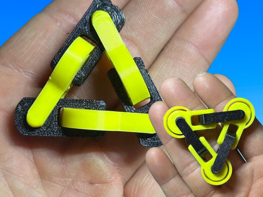 Magic Shapes Fidget Toy 3-Pack: ADHD Focus, Stress Relief