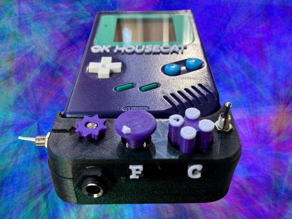 Custom Ok Gameboy "Switch" (Arctic Mint) - Modded DMG Retro Gaming Console