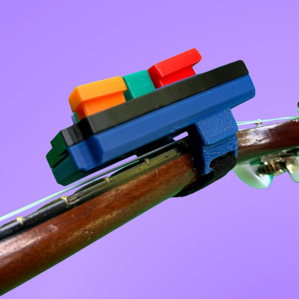 UkeAssist Adaptive Ukulele Helper – STL File Download for 3D Printing (Noncommercial Use License)