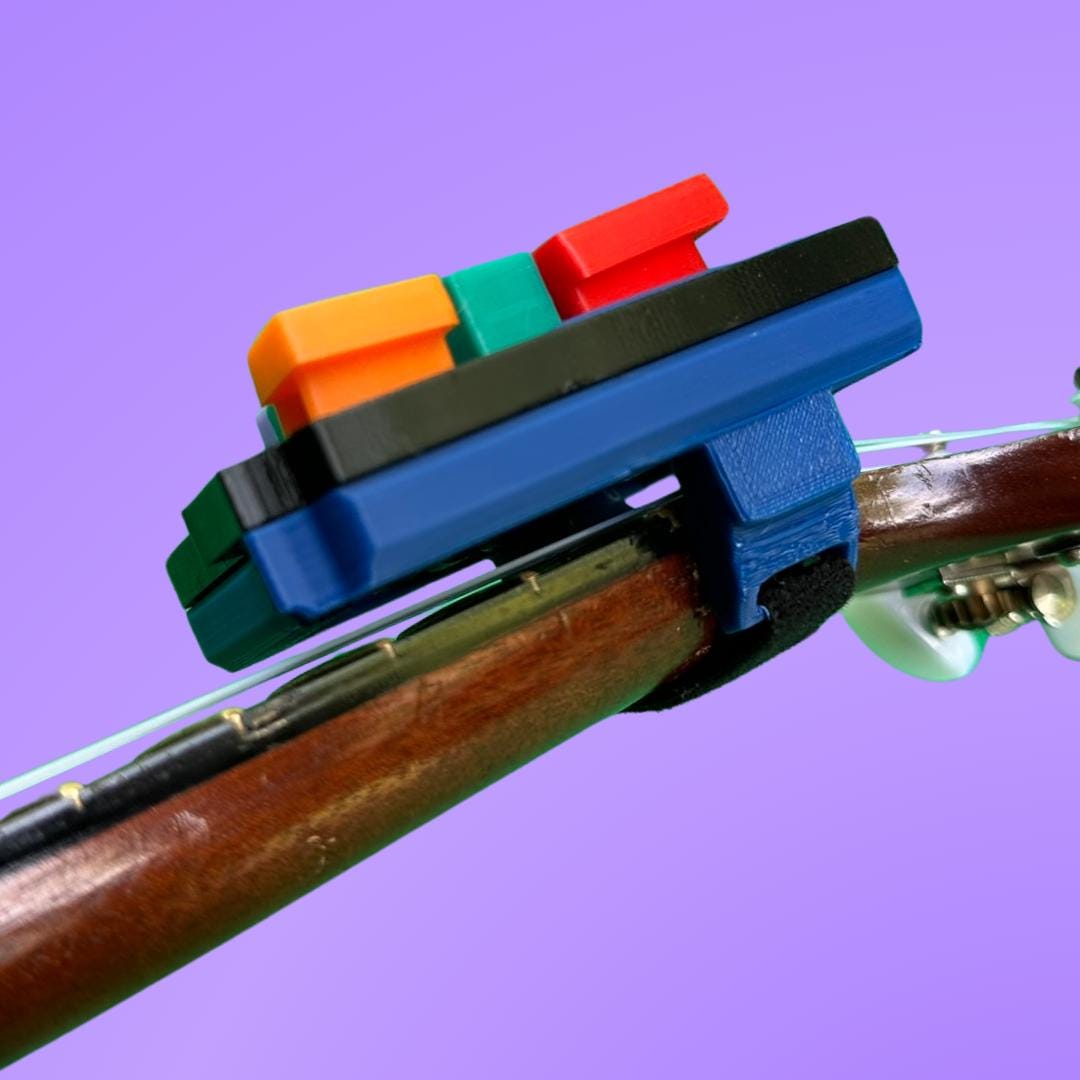 UkeAssist Adaptive Ukulele Helper – STL File Download for 3D Printing (Noncommercial Use License)