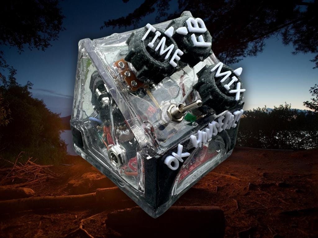 Light-Controlled Delay Pedal v2 ("Marshmallow)