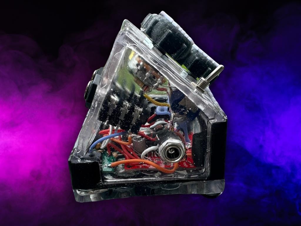 Light-Controlled Delay Pedal v2 ("Marshmallow)