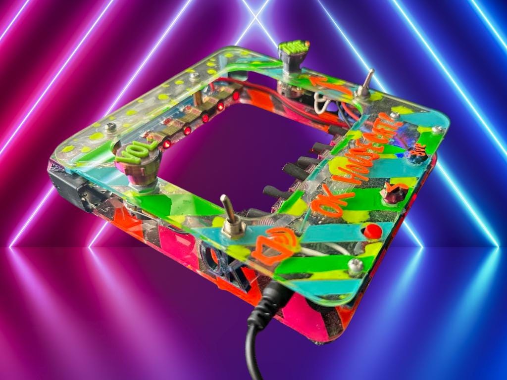 Laser Harp - "Electric Citrus"