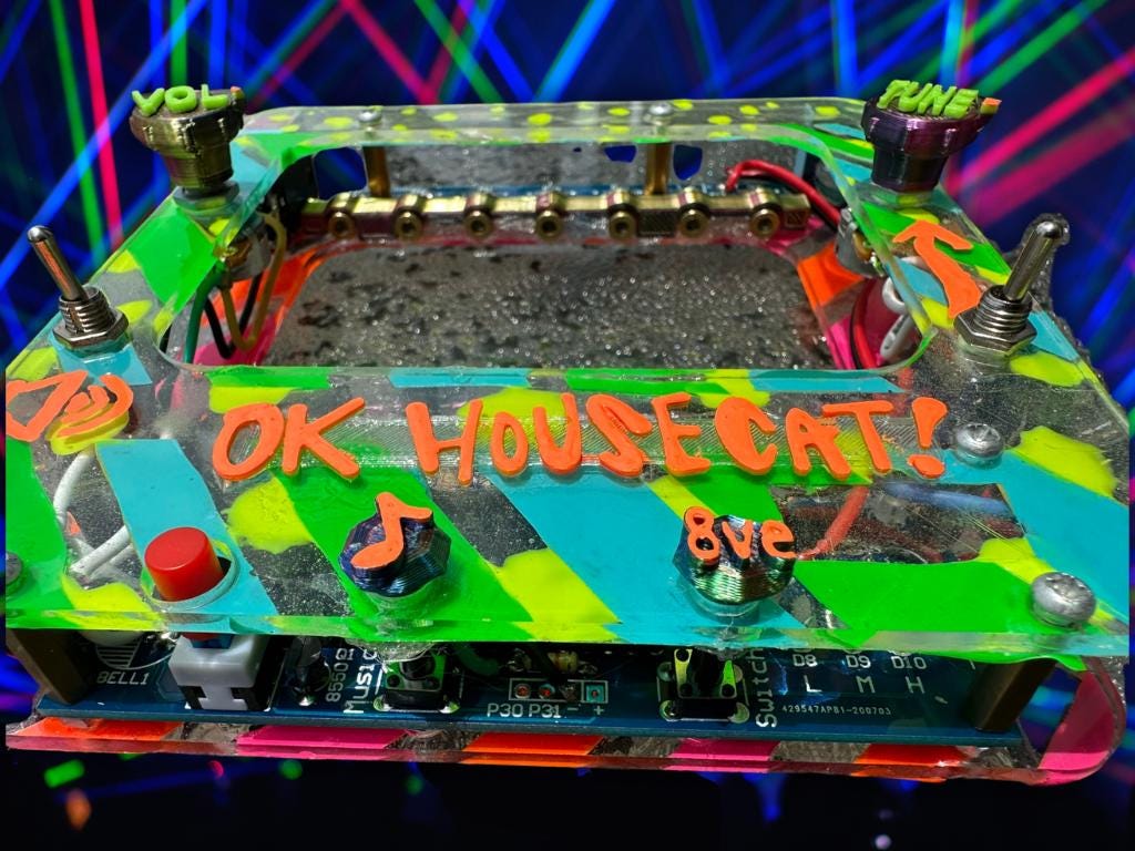 Laser Harp - "Electric Citrus"