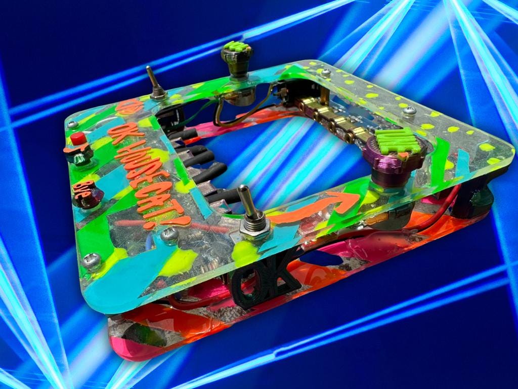 Laser Harp - "Electric Citrus"