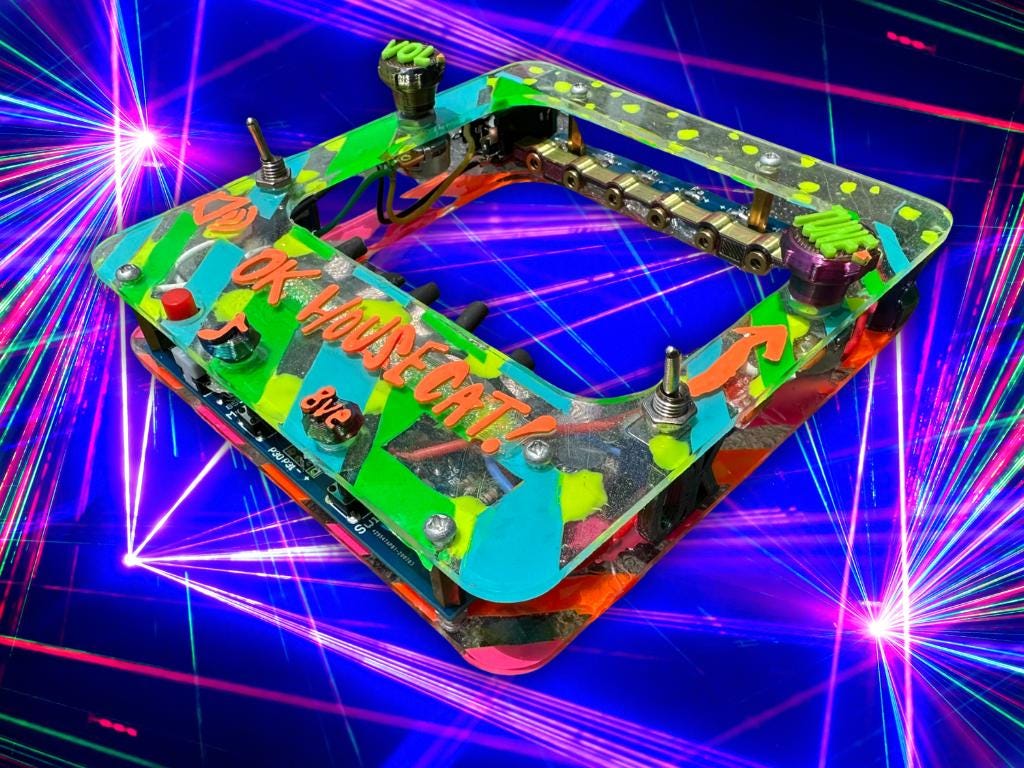 Laser Harp - "Electric Citrus"