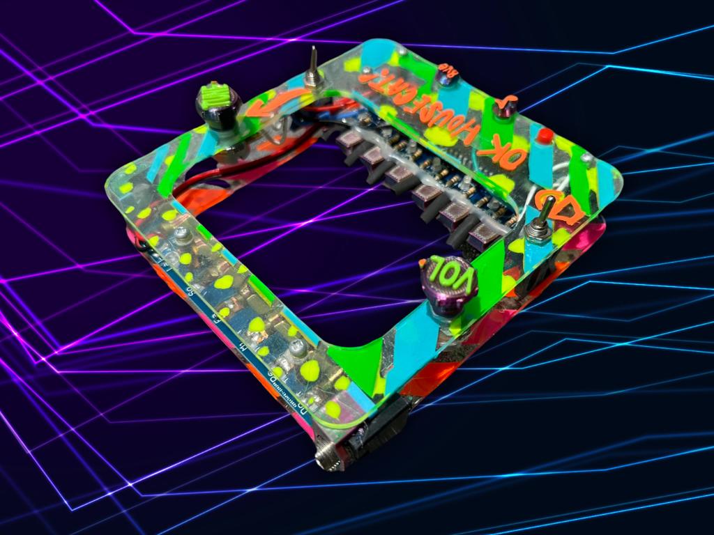 Laser Harp - "Electric Citrus"