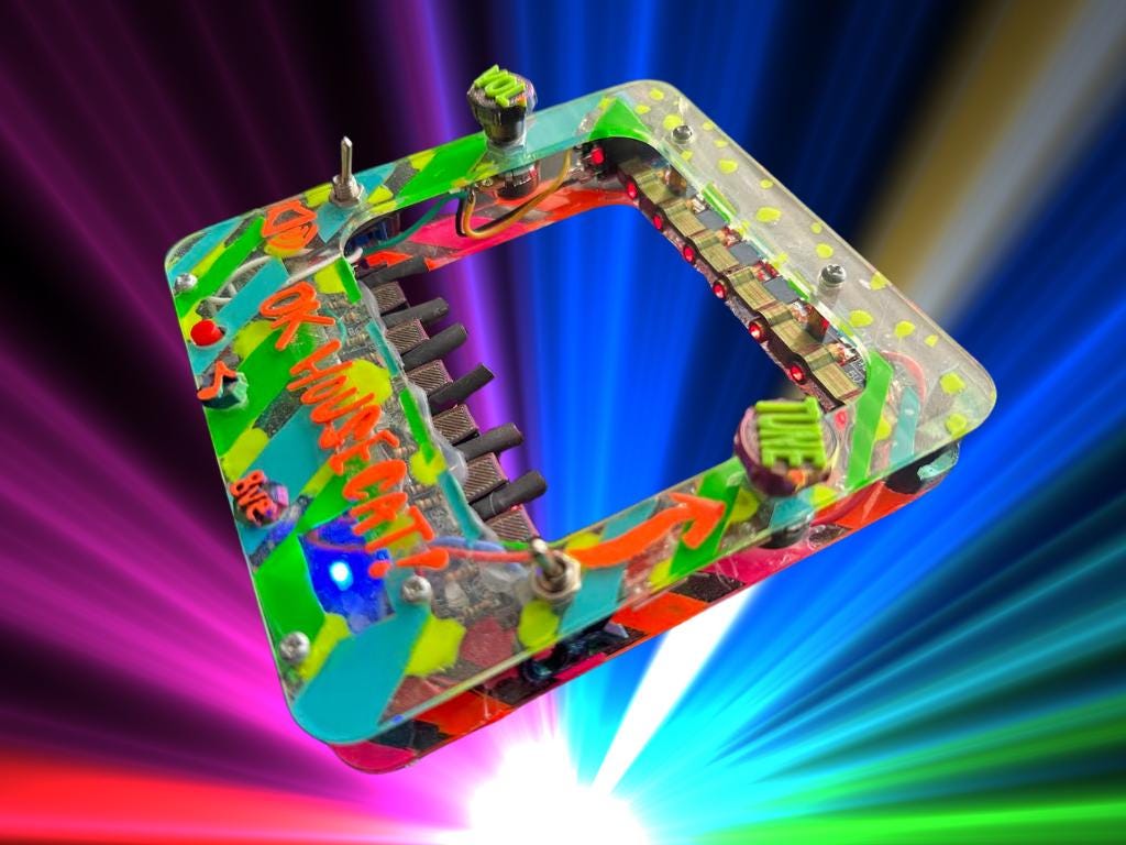 Laser Harp - "Electric Citrus"