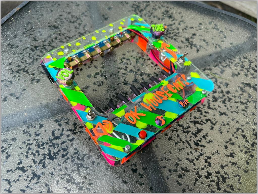 Laser Harp - "Electric Citrus"