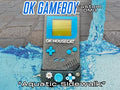 Custom Ok Gameboy "Switch" (Aquatic Sidewalk) - Modded DMG Retro Gaming Console