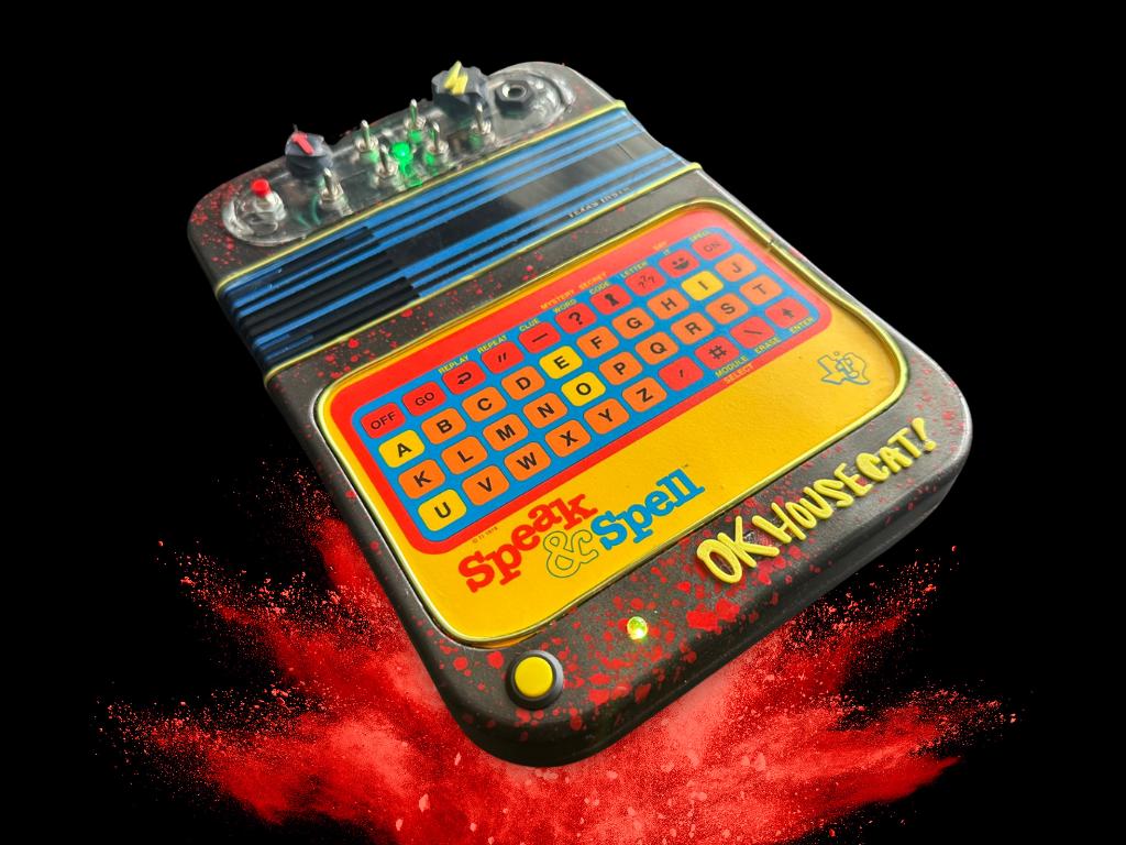 Circuit Bent Speak & Read - "Savory Strawberry"