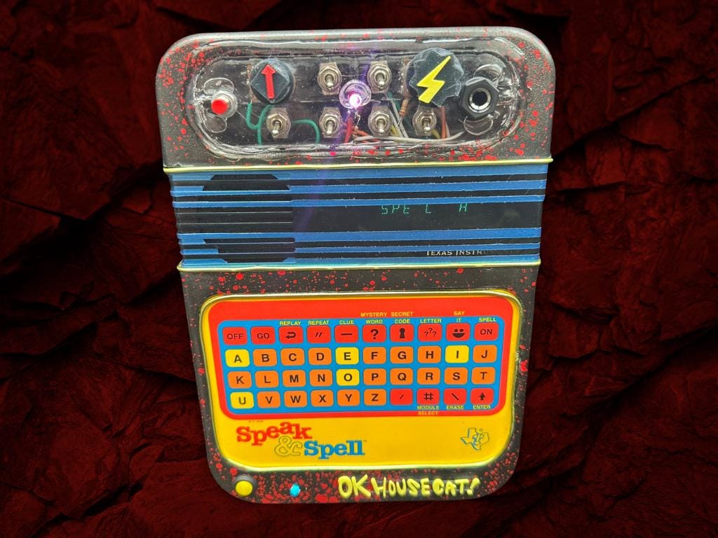 Circuit Bent Speak & Read - "Savory Strawberry"