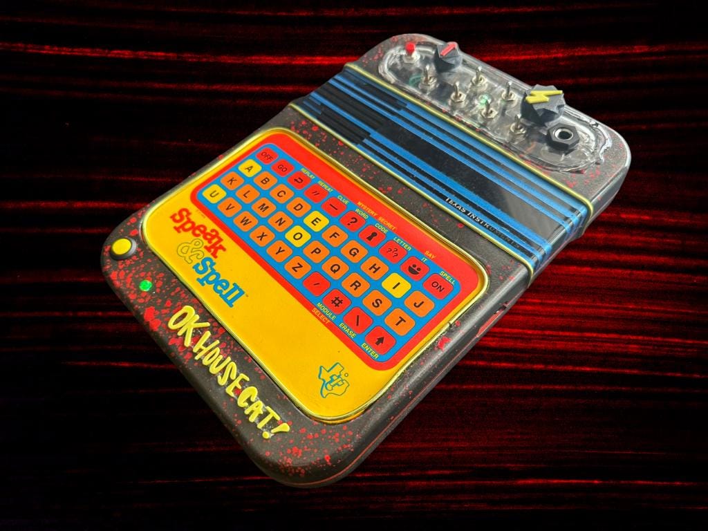 Circuit Bent Speak & Read - "Savory Strawberry"