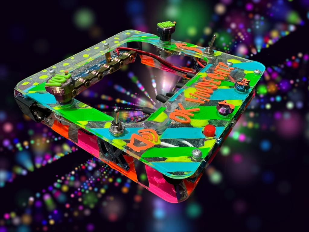 Laser Harp - "Electric Citrus"