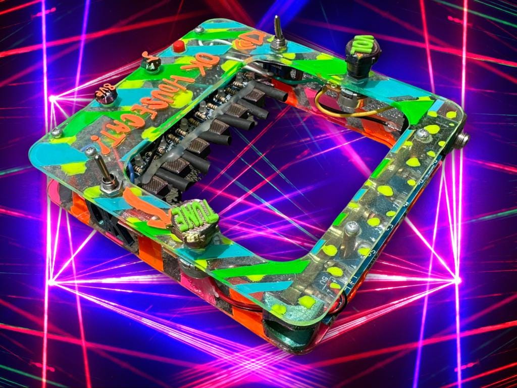 Laser Harp - "Electric Citrus"