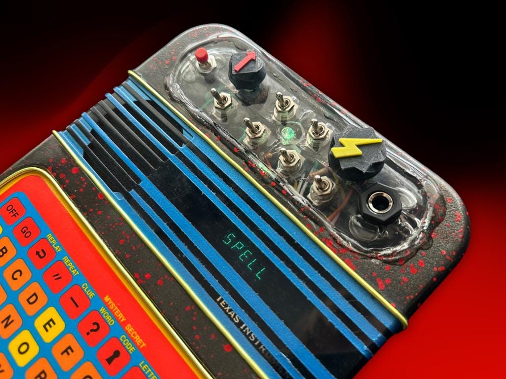 Circuit Bent Speak & Read - "Savory Strawberry"