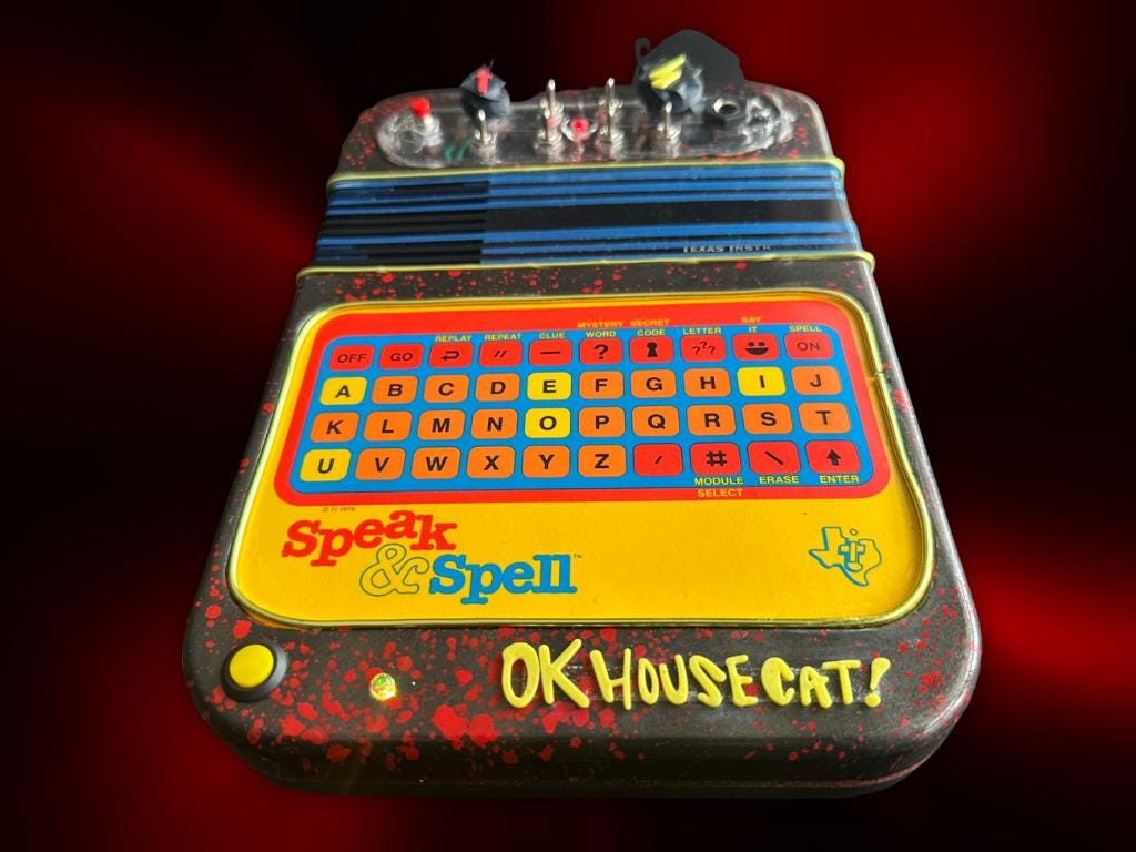 Circuit Bent Speak & Read - "Savory Strawberry"