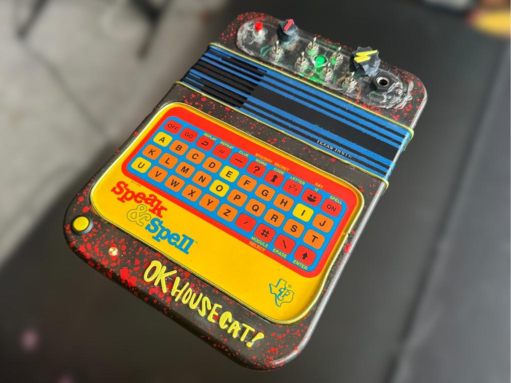 Circuit Bent Speak & Read - "Savory Strawberry"