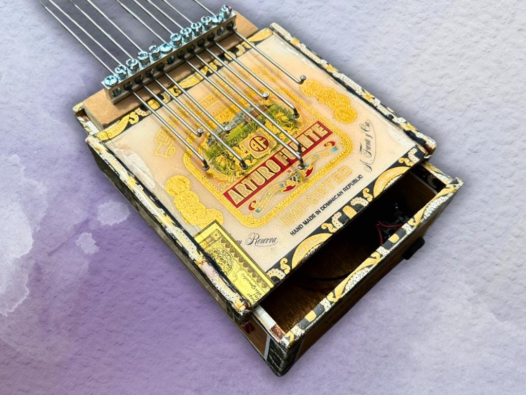 Cigar Box Kalimba