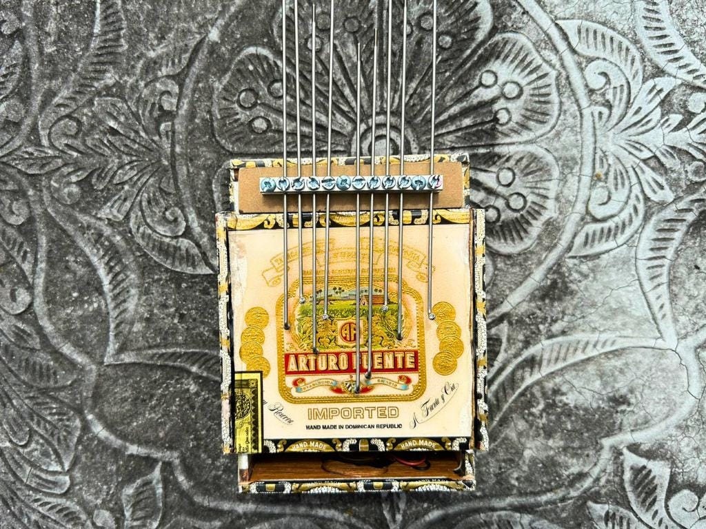 Cigar Box Kalimba