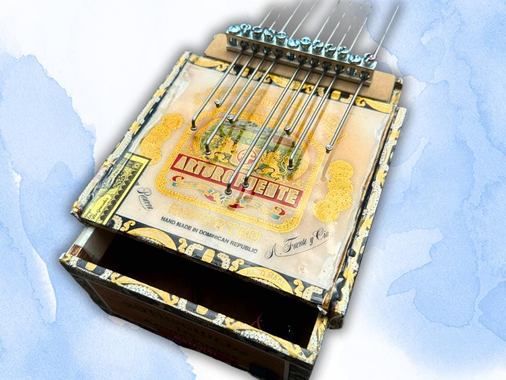 Cigar Box Kalimba