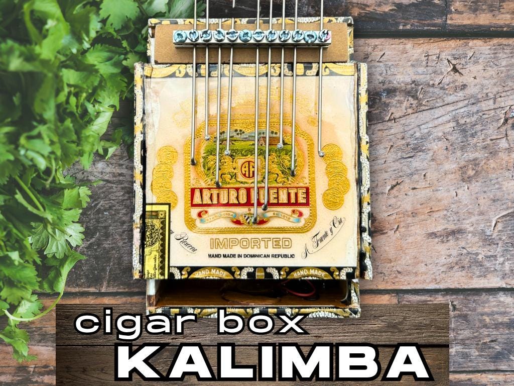 Cigar Box Kalimba