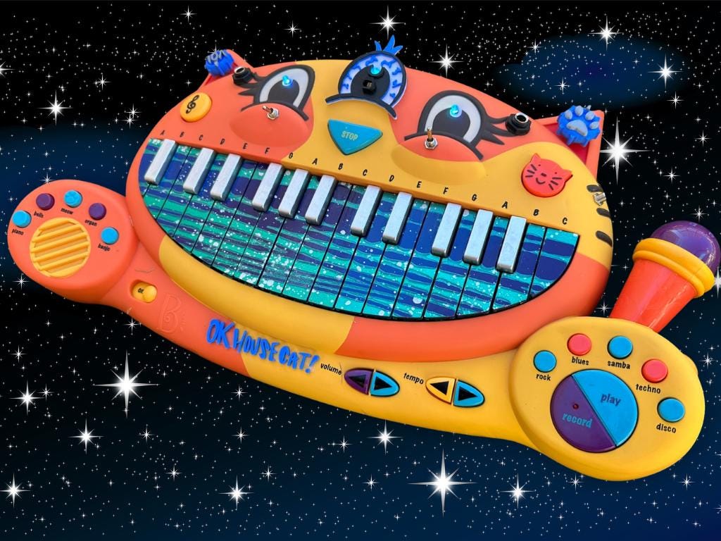 Circuit Bent MEOWSIC: Third Eye Edition ("Mulberry Midnight")