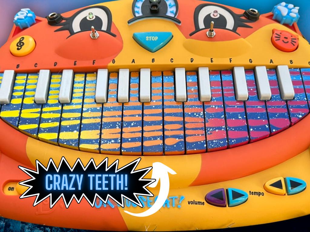 Circuit Bent MEOWSIC: Third Eye Edition ("Tangerine Dusk")