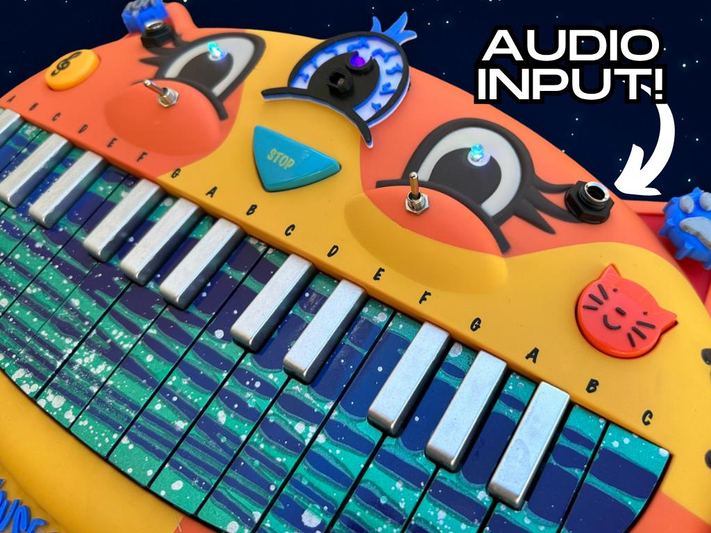 Circuit Bent MEOWSIC: Third Eye Edition ("Mulberry Midnight")