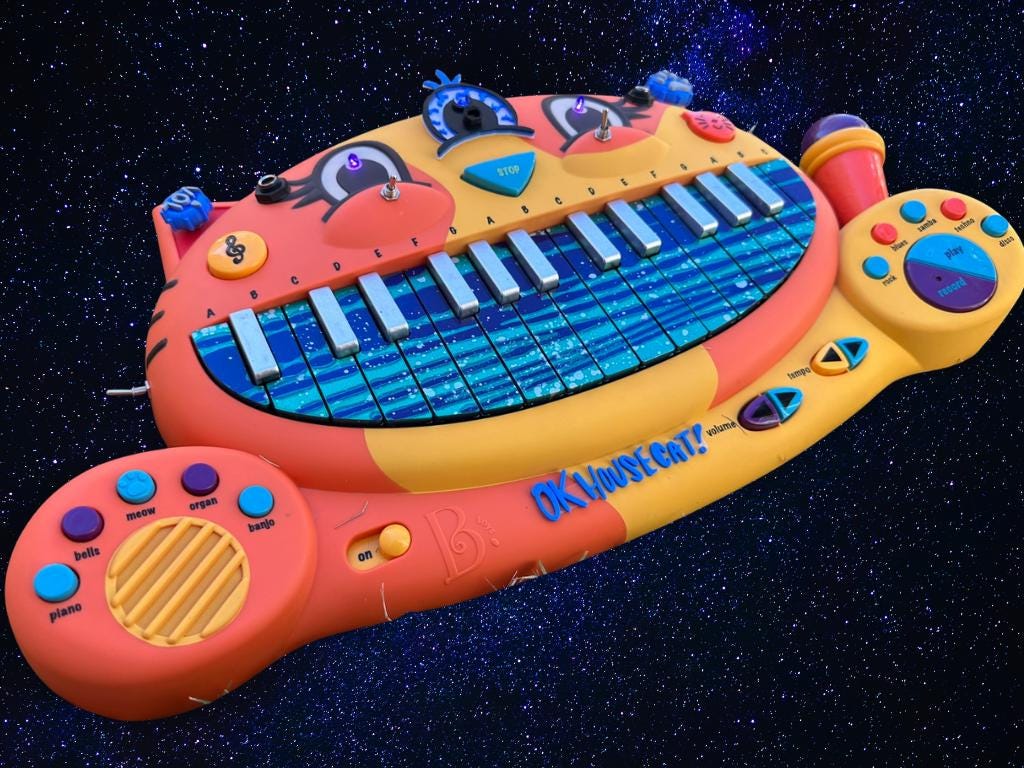 Circuit Bent MEOWSIC: Third Eye Edition ("Mulberry Midnight")