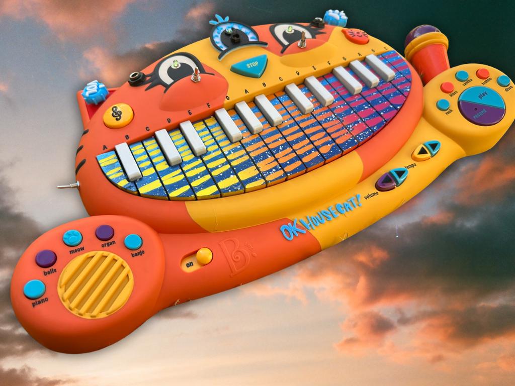 Circuit Bent MEOWSIC: Third Eye Edition ("Tangerine Dusk")