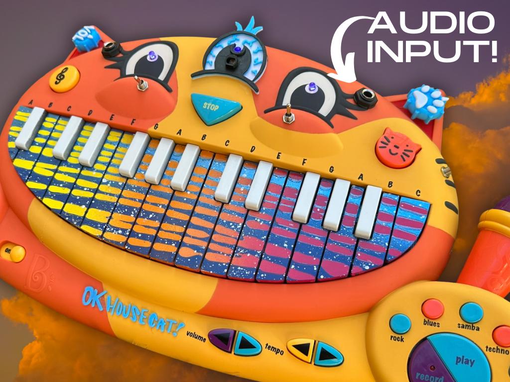 Circuit Bent MEOWSIC: Third Eye Edition ("Tangerine Dusk")