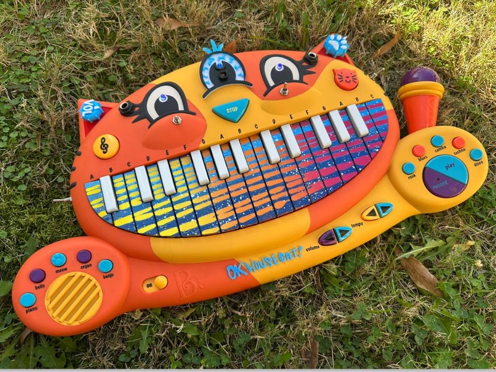 Circuit Bent MEOWSIC: Third Eye Edition ("Tangerine Dusk")